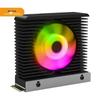 Радиатор для твердотельного накопителя JIUSHA M.2 2280 PCIe 4.0 с ARGB-вентилятором