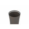 Shinki Gosei Tombow Unido Kakus Trash Can, Hides Trash, 7.3 Liters, White, 22cm Wide x 22cm Deep x 30cm High, with Lid, C-30, Made in Japan