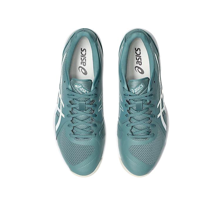 Asics Кроссовки Solution Swift FF 2 Color Block с круглым носком на шнуровке, амортизацией и поддержкой, низкие, для тенниса, мужские кроссовки 1041A466-403
