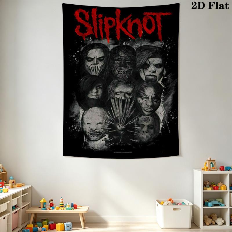 Slipknot Masters Tapestry Wallmounted Fashion Print Christmas Gift Wall Decoration Background Cloth