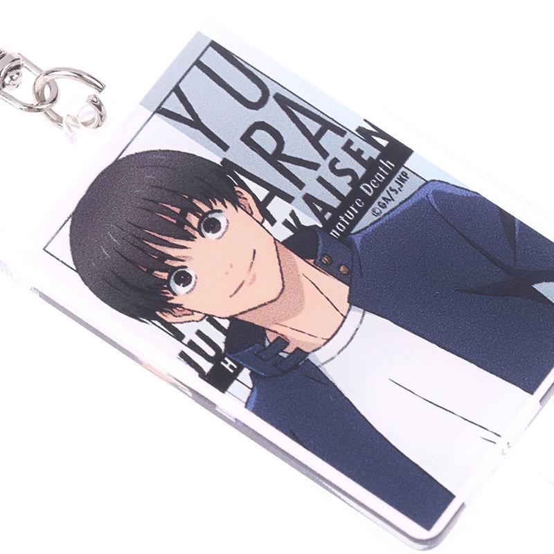 Jujutsu Kaisen Anime Figures Gojo Satoru Geto Suguru Cosplay Acrylic Key Chains Fushiguro Toji Character Keyring Decor Pendant
