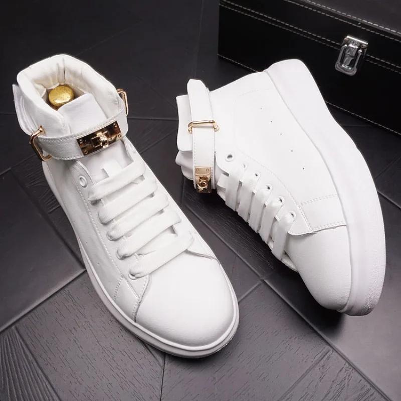 Мужская обувь из натуральной кожи, кроссовки, мужские ботинки, модные повседневные ботильоны, мужская обувь на платформе для мужчин, дизайнерская обувь класса люкс