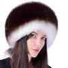Шапка из лисьего меха женская зимняя монгольская пятихвостая шапка с защитой ушей зимняя корейская версия теплая утолщенная из кроличьего меха рекс соломенная шляпа детская