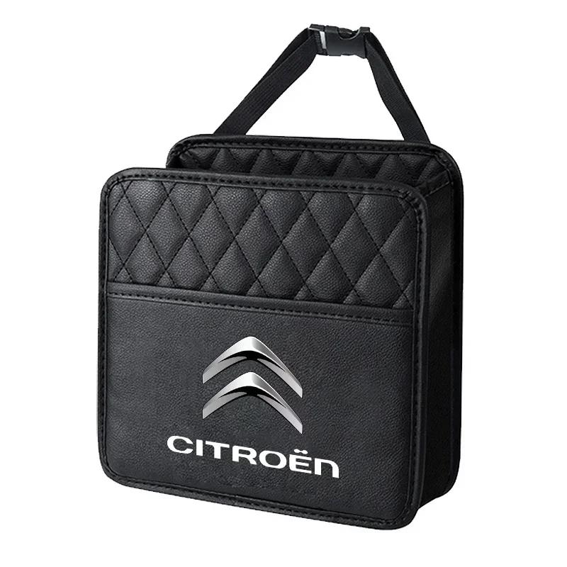 Car Storage Bag Multi-function Seat Back Storage Pocket Suspension For Citroen C1 C2 C3 C4 C5 X7 Berlingo Xsara C8 C4L DS3 DS6