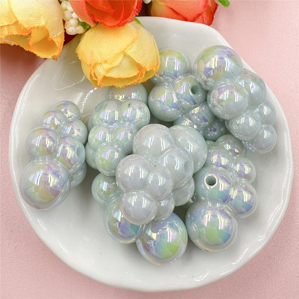 Home Party Supplies Grape DIY Acrylic Jewelry Accessories Fashion Beads 29mm 7Pcs