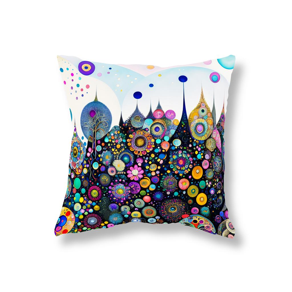 Наволочка с изображением Будды для медитации, украшение для дивана, прикроватная тумбочка для офисного игрового стула, чехол для подушки, домашний декор, наволочка 45x45 см