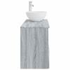 Bathroom Furniture Set 2 pcs Grey Sonoma Engineered Wood