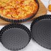 Useful Tart Pan Food Grade Round Pizza Tray Baking Tool Bakeware
