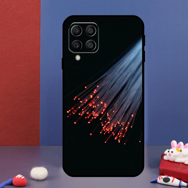 Светящиеся линии Точечный свет Для Samsung Galaxy M15 M55 M33 M13 M23 M53 M31 M51 M14 M34 M54 M20 M30s M52 M32 Чехол для телефона