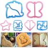 Dolphin Butterfly Star Cake Shape Sandwich Toast DIY Bread Cutter Maker