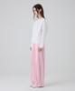 DANGLEDROP Dgdp Balloon Fit Curved Line Track Pants_Light Pink