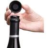 Lot de 4 Bouchons de Vin Silicone, Bouchons à Champagne Réutilisables, Scellé Bouchons de Bouteille à Bouchon pour Vin Rouge, C A431
