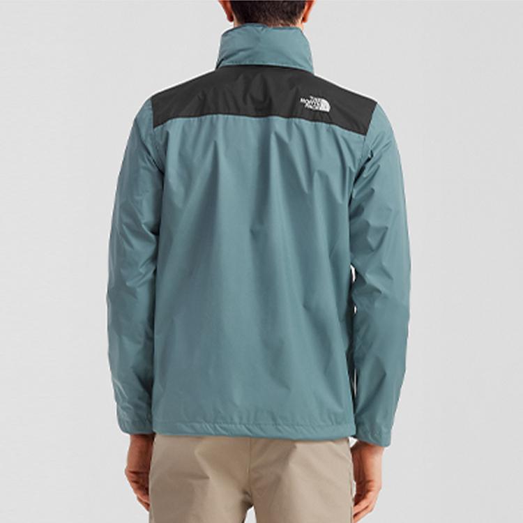 THE NORTH FACE Urban Exploration Windbreaker Jackets Men's Blue Hooded Moderate NF0A4UAU-A9L