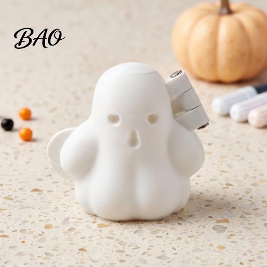 Food Grade Kitchen Gadgets Ghost Cake Pop Mold, Baking Mould for Halloween Party Treats, Reusable Non-Stick Parent Child Activities Shape Maker