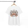 Spooky Season Coquette Ghost Shirt Ribbon Bow Halloween Floral Graphic Tee Gift