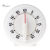Puntos Kitchen Portable 60 Minutes Mechanical Dial Timer Count Down Alarm Reminder