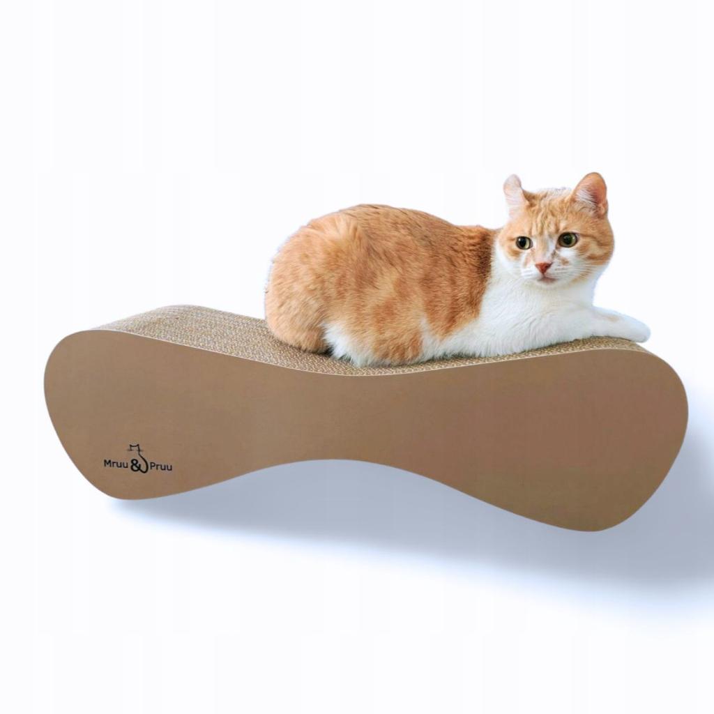 Mimi cat scratching post | cappuccino | 70x23x24 cm | MruuPruu