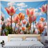 Beautiful Tulip Decorative Tapestry Home Wall Decoration Office Living Room Tapestry