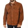 Men Brown Suede Shirt Real Lambskin Soft Shirt | Winter Party Wear Cowboy Suede Jacket | Celebrity Gifts Shirt for Him