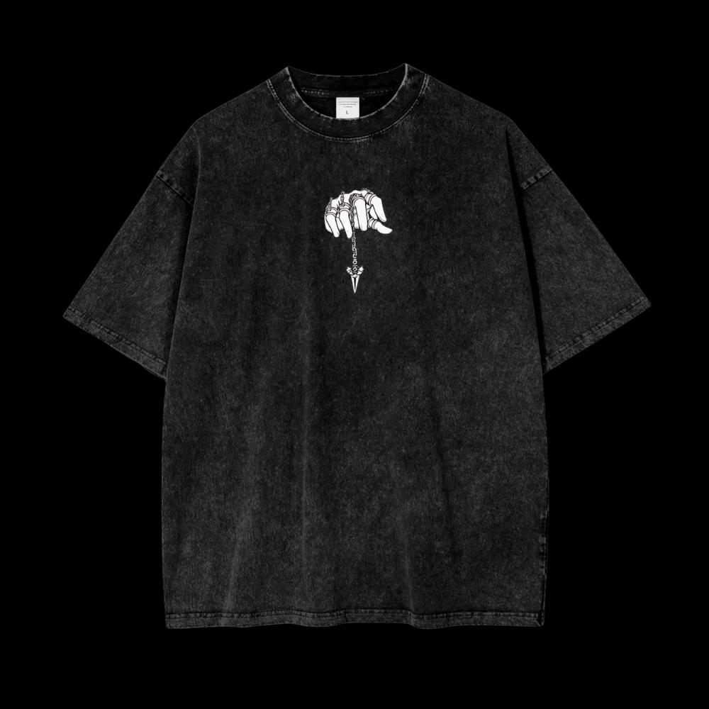 Японское Аниме Hunter X Hunter Принт Мужская Футболка Стиранный Хлопок Футболки Уличная Одежда Унисекс Футболка Винтажные Топы