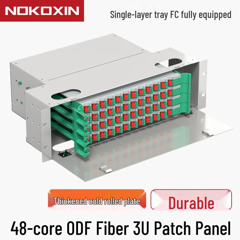 Nokoxin ODF Стойка для монтажа в стойку Оптический распределительный каркас