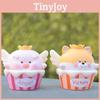 Flying Cartoon Animals Figurines Desktop Party Decor Collectible Gift Kids Toys