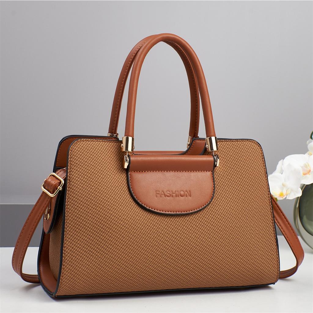 Новая модная холщовая текстура Макарон модная сумка Высокий уровень внешнего вида Простая сумка через плечо Универсальная женская сумка