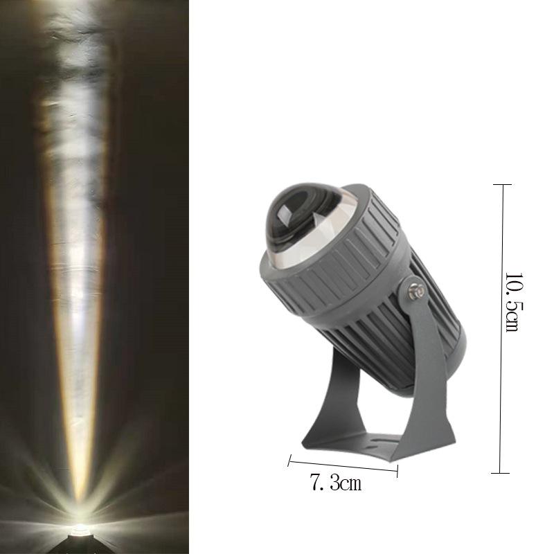 Outdoor LED Garden Wall Spotlights 10W Landscape Lighting AC220V Red Green Blue IP65 Waterproof One Beam Lights