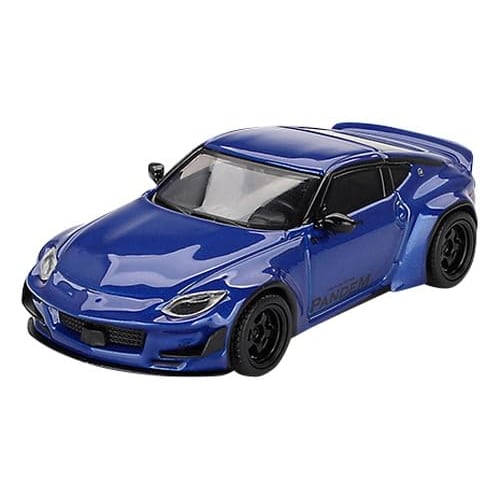 MINI GT 1/64 Pandem Nissan Z Seiran Blue (Right-Hand Drive) Finished Product