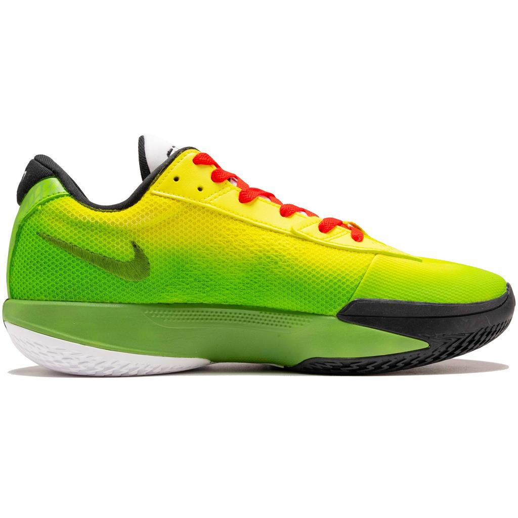 Nike Эйр Зум GT. Cut Academy Амортизирующие Нескользящие Низкие Баскетбольные Кроссовки Унисекс Зеленый Желтый FB2598-100(КомандаF-)