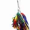 Parrot Chewing Toy Training Swing Chewing Rotating Climbing Rope Pet Supplies Thickened Color Cotton Rope Toy