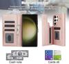 Кошелек через плечо с держателем для карт, чехол для телефона Samsung Galaxy S23 S21 FE S24 S22 Ultra Plus A14 A54 A15 A55, чехол на запястье