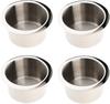 Stainless Steel Cup Drink Holder Polish for Marine Auto Truck Camper RV Pack of 4