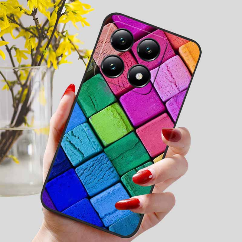 Для Xiaomi 14T / 14T Pro Чехол Модный Черный ТПУ Мраморный Расписной Чехол для Xiaomi 14T Pro Ударопрочный Корпус Capa Силиконовый Мешок 6.67''