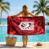 Ipswich Town Football Beach Towel Soft Microfiber Summer Towel Quick Dry Absorbent Towel for Beach Swimming Pool Travel