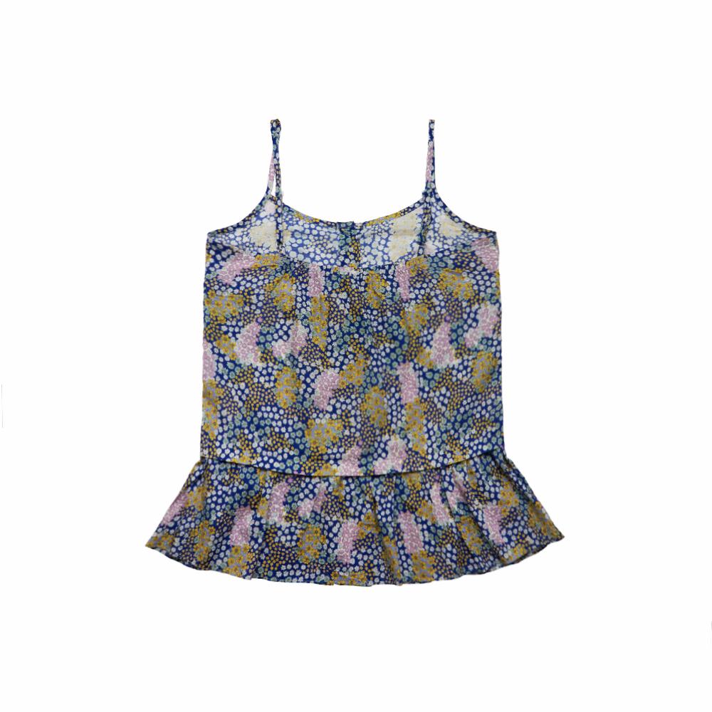 SIO Pintuck Sleeveless Blouse [Blue]