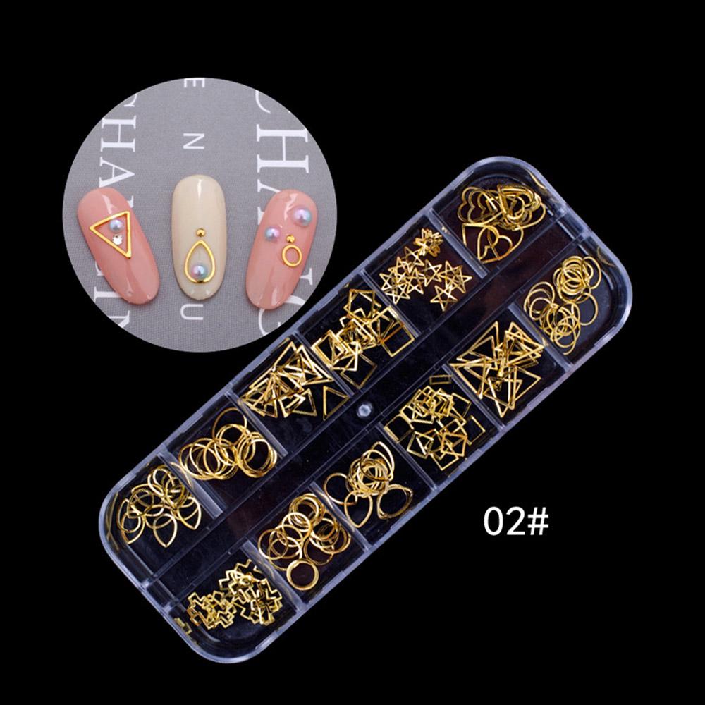 Nail Crystal Rhinestones Palette DIY Nail Sequins Mermaid Beads Nail Art Decorations Seashell Tips