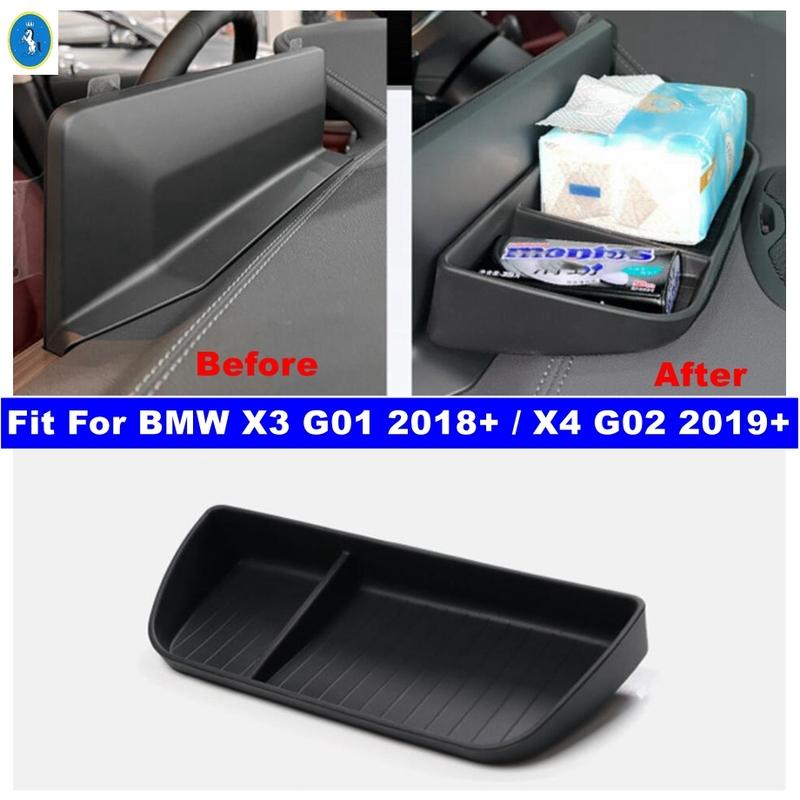 Auto Interior Dashboard Storage Box Center Console Organiser Decor Accessories For BMW X3 G01 2018 - / X4 G02 -