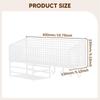 Wire Basket Kitchen Storage Seasoning Shelf Pantry Organizer Rack Fruit for Snack Ginger