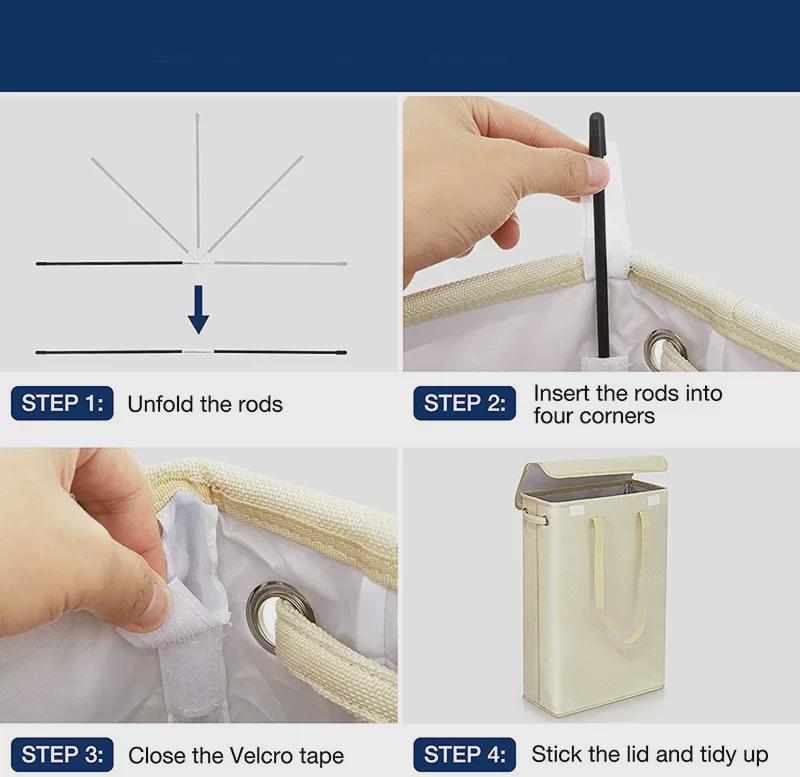 Складная трансграничная корзина для грязного белья