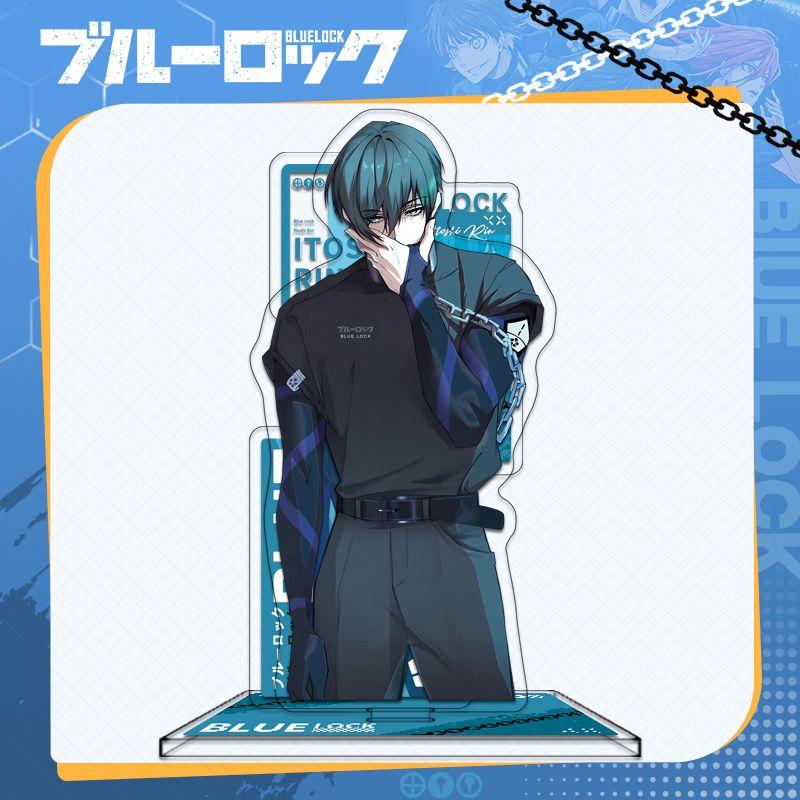 Серия персонажей Blue Lock 16 см, стендовый дисплей, Йисаги Ёити, Бачира Мегуру и Нагиширо Джин, гуманоид