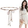 Bohemian Ethnic Style Women's Brown Waist Belt Accessory - Retro Vacation Dress Decoration
