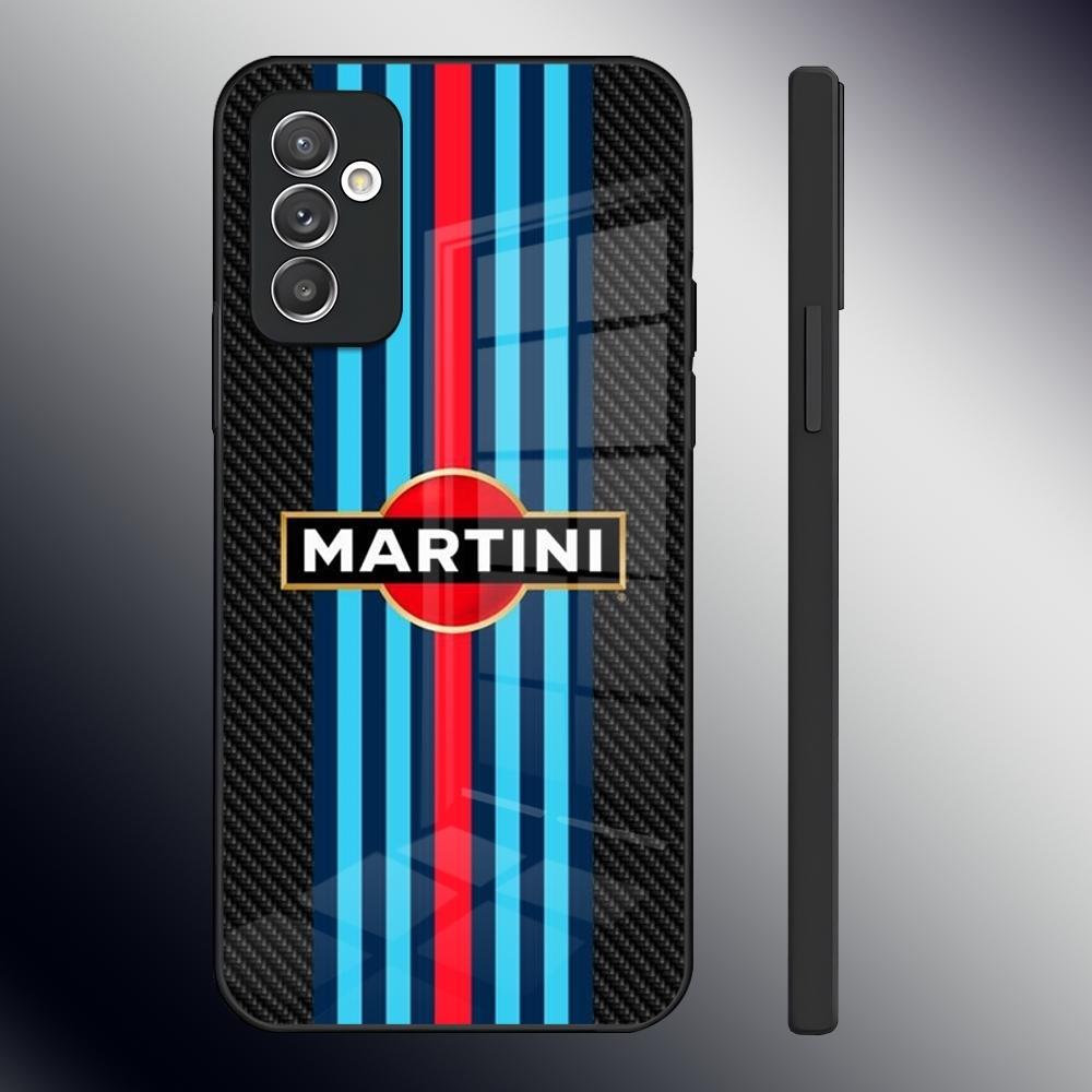 M-Martinis Racing Чехол для телефона для Samsung S26 S24 Ultra S22 S23 S25 S20 Fe S21 Plus A16 A54 A34 A53 Стеклянная крышка