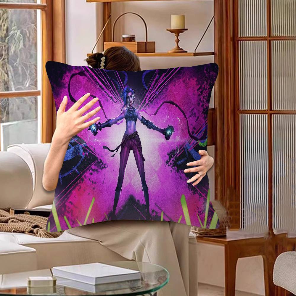Game J-Jinxs Cushion Cover Car Throw Pillow Case For Sofa Car Christmas Gift 40X40Cm 45X45Cm