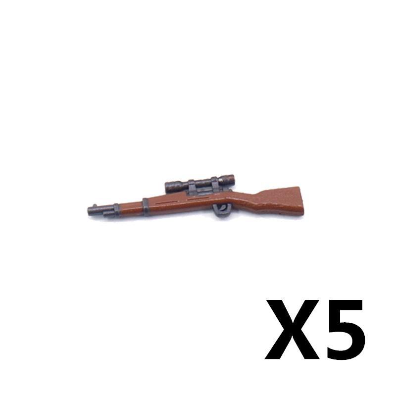 Военные Солдаты Фигурка Оружие Строительные Блоки Пистолет Попоша MP40 АК74 Винтовка Ракетная установка Пуля Огнемет Игрушки Подарок T051