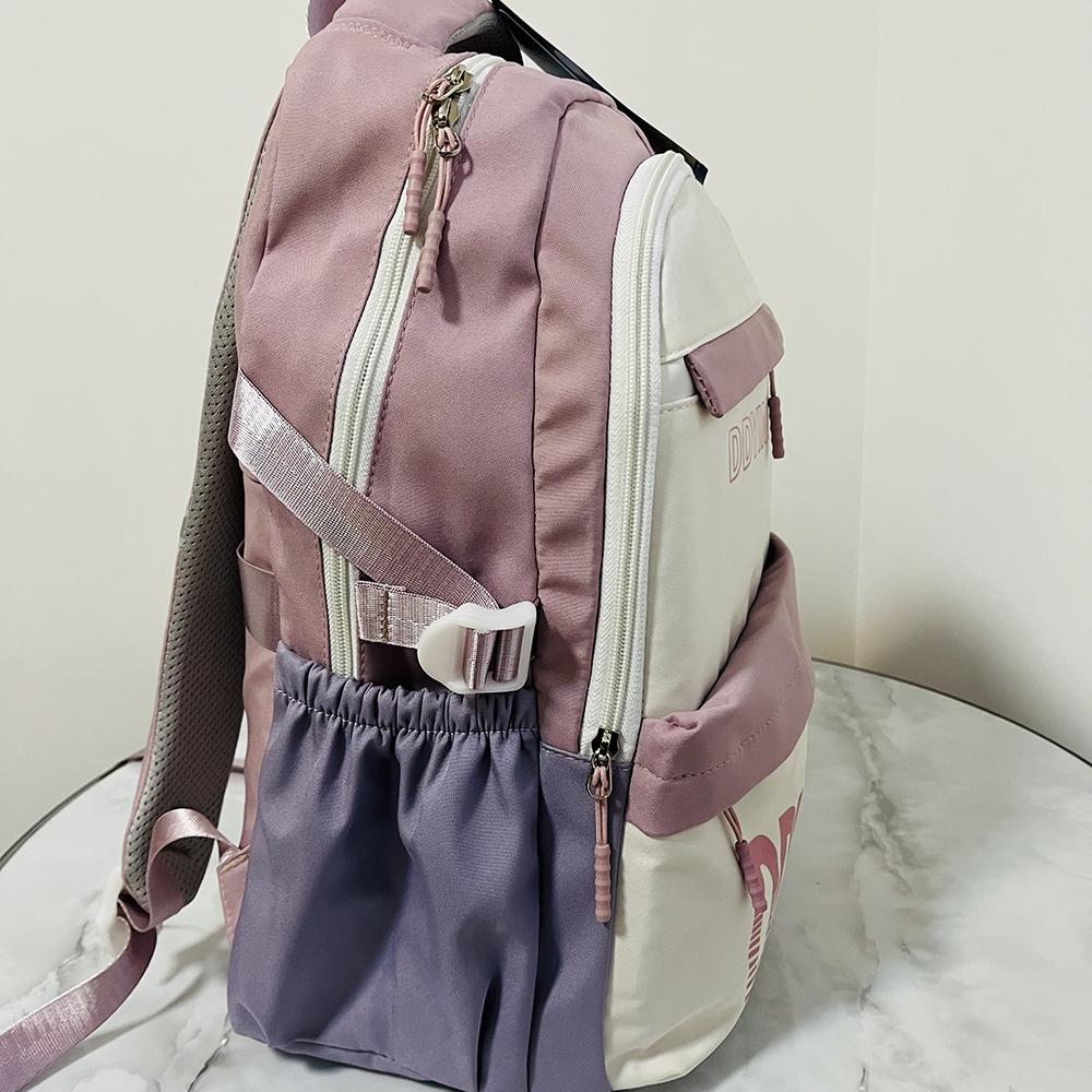 Школьный рюкзак для студентов колледжа, японский нишевый дизайн с цветными блоками, защита от брызг, большой вместимости, для мужчин и женщин, для старшей школы