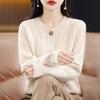 Ленивый кардиган, женская куртка в стиле ретро, свитер, женский круглый вырез, осенне-зимний кардиган, утолщенный трикотажный свитер