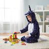 Piżama Onesie Kigurumi Kostium Gwiazdki Jednorożec  Dzieci 135 - 145Cm