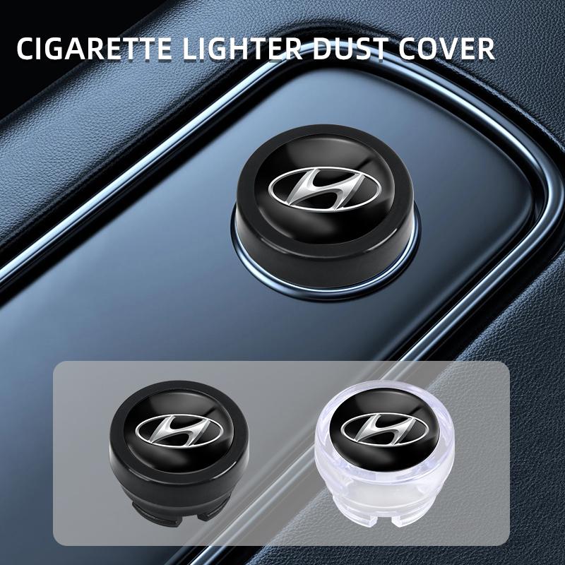 Car Cigarette Lighter Cover DustProof Decoration Cap For Hyundai Tucson Accent Elantra Santa fe Sonata ix25 ix35 Car Accessories PP17