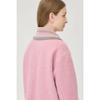 Benetton Шерстяное пальто с вязаным воротником Bact64561